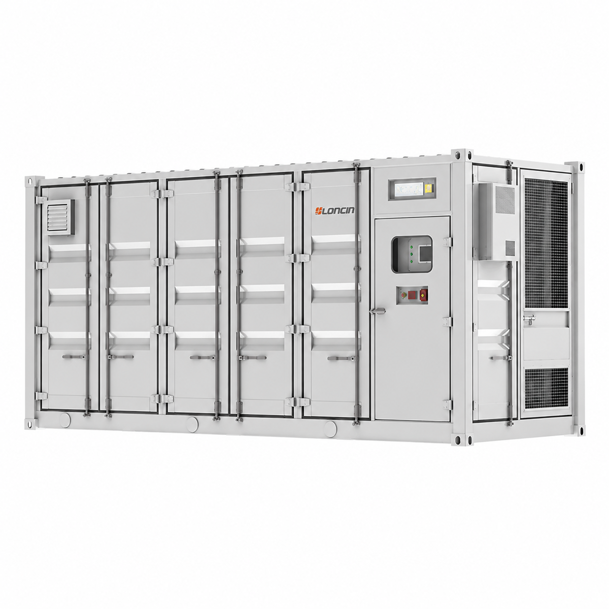 MCT frame installed in a battery energy storage container wall