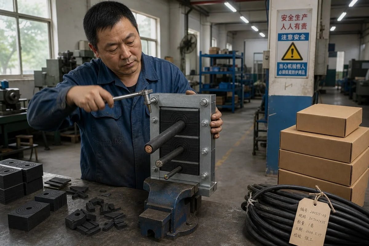 How Does Multi Cable Transit Sealing Work With Compressed Rubber Modules?