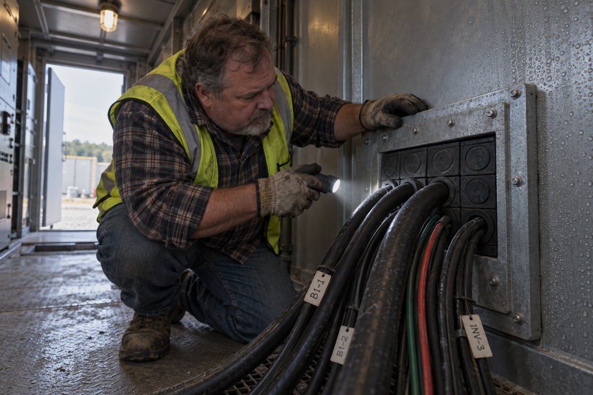 EPDM cable transit module fitting standard 120-frame dimensions without hardware changes (ID#5)