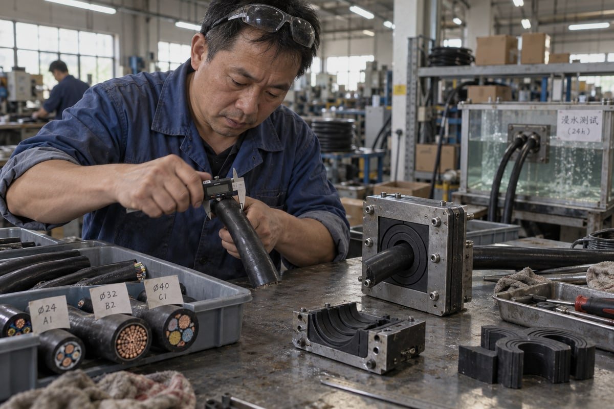 How to Check Cable Outer Diameter Range for Multi Cable Transit?