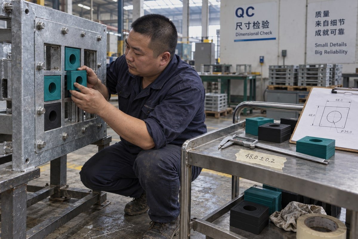 Elasticity and Density Test Testing rubber elasticity and density by pinching module for firm quick recovery (ID#4)