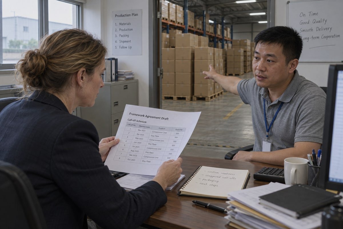 Structuring flexible long-term supply agreements for multi cable transit orders (ID#3)
