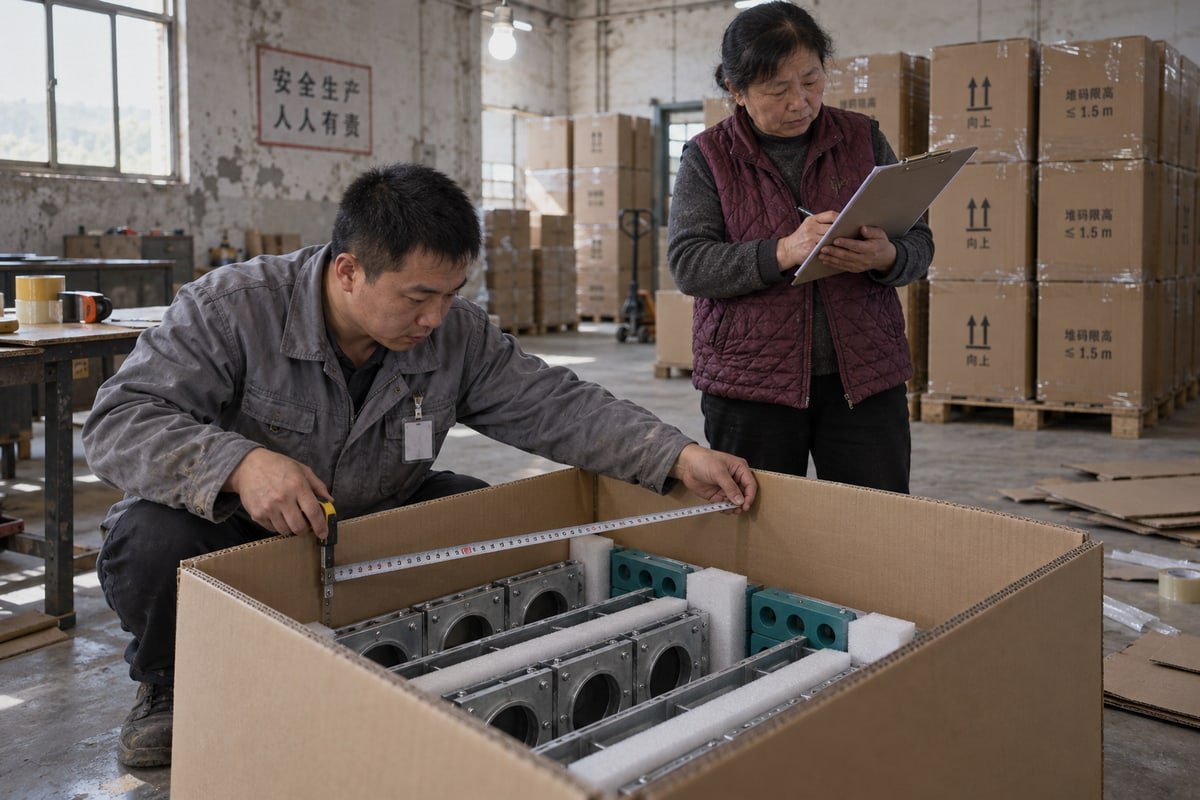 Carton Dimension Specifications Carton dimensions checklist including wall grade, weight, and stacking limits for MCT orders (ID#2)