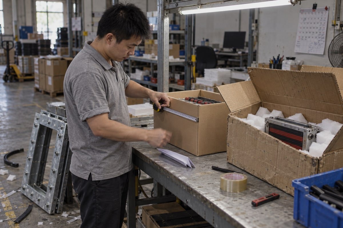 Protecting certified fire-rated and IP68 seals when changing packaging methods for MCT products (ID#4)