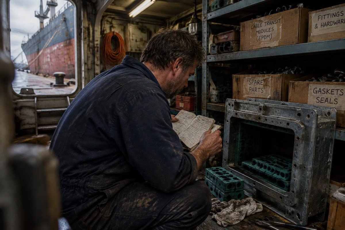 How to Maintain a Long-Term Spare Parts List for Older Vessels When Sourcing Multi Cable Transits?