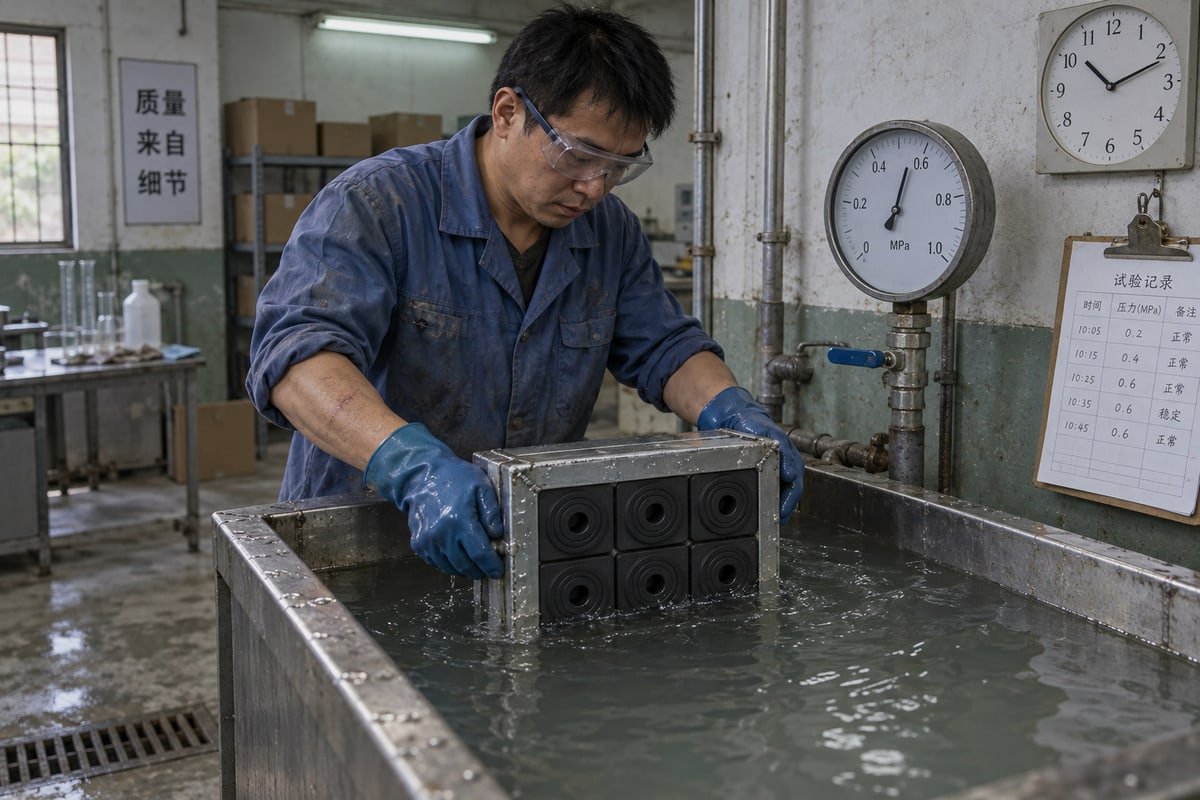 Key test standards like IEC 60529 IP68 and hydrostatic pressure ratings for MCT seals (ID#2)
