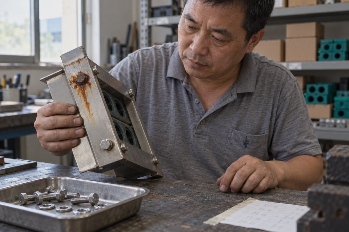 Corrosion-resistant frame fits existing 120-frame cutout dimensions as second source (ID#4)