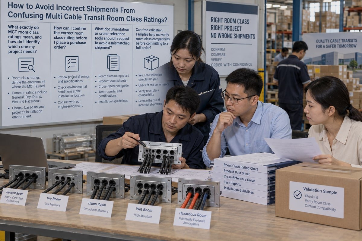 Documentation and cross-reference tools needed to avoid mismatched cable transit shipments (ID#4)