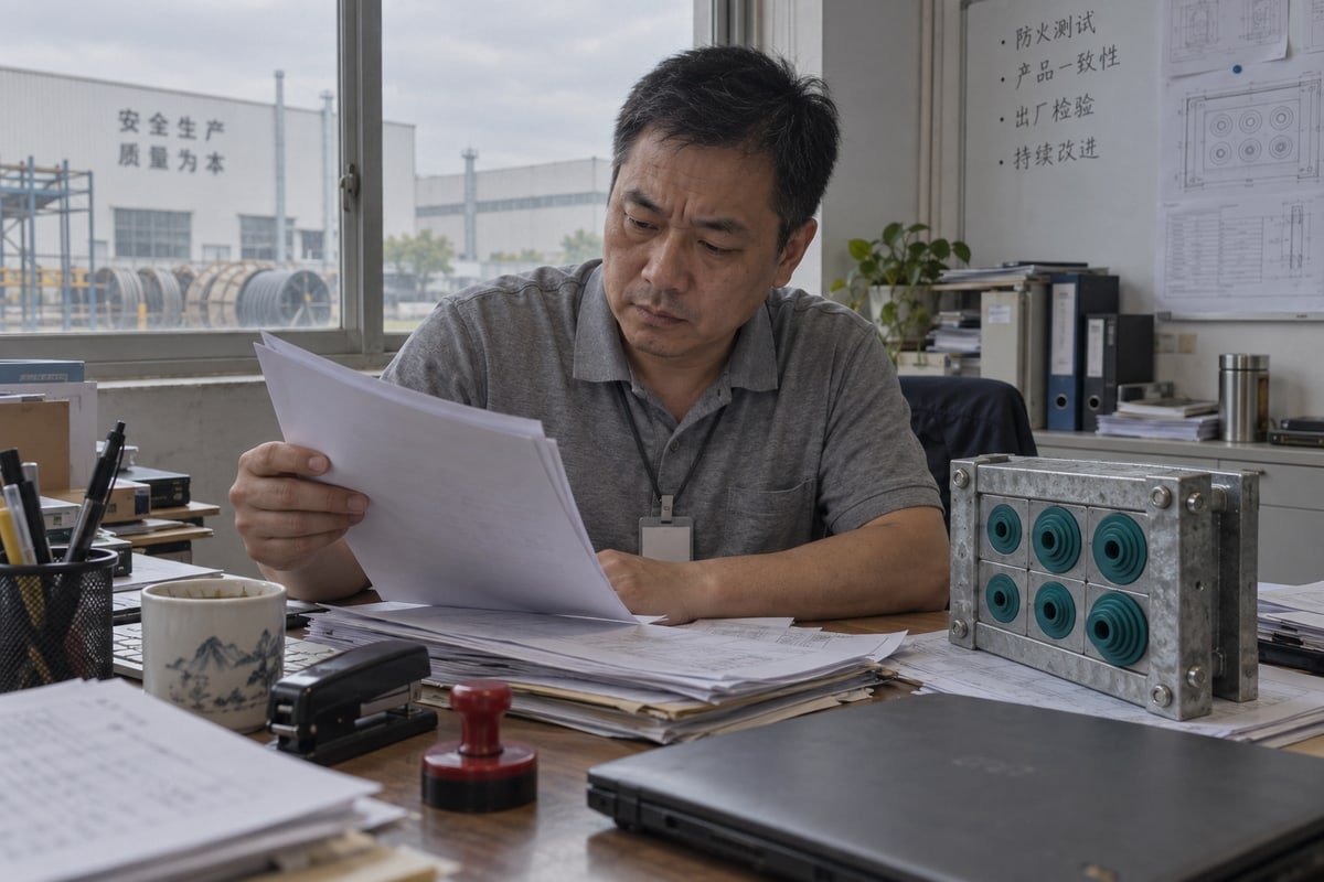 How to Prepare Fire Test Reports for Multi Cable Transits Fire Protection Acceptance?