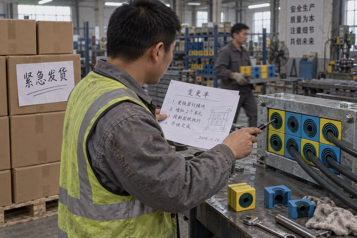 How to Handle Urgent Orders for Different-Spec Multi Cable Transit After a Change Order?
