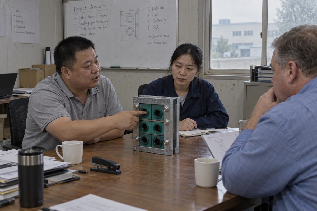 How to Negotiate Faster Lead Times and Change Costs for Multi Cable Transits Orders?
