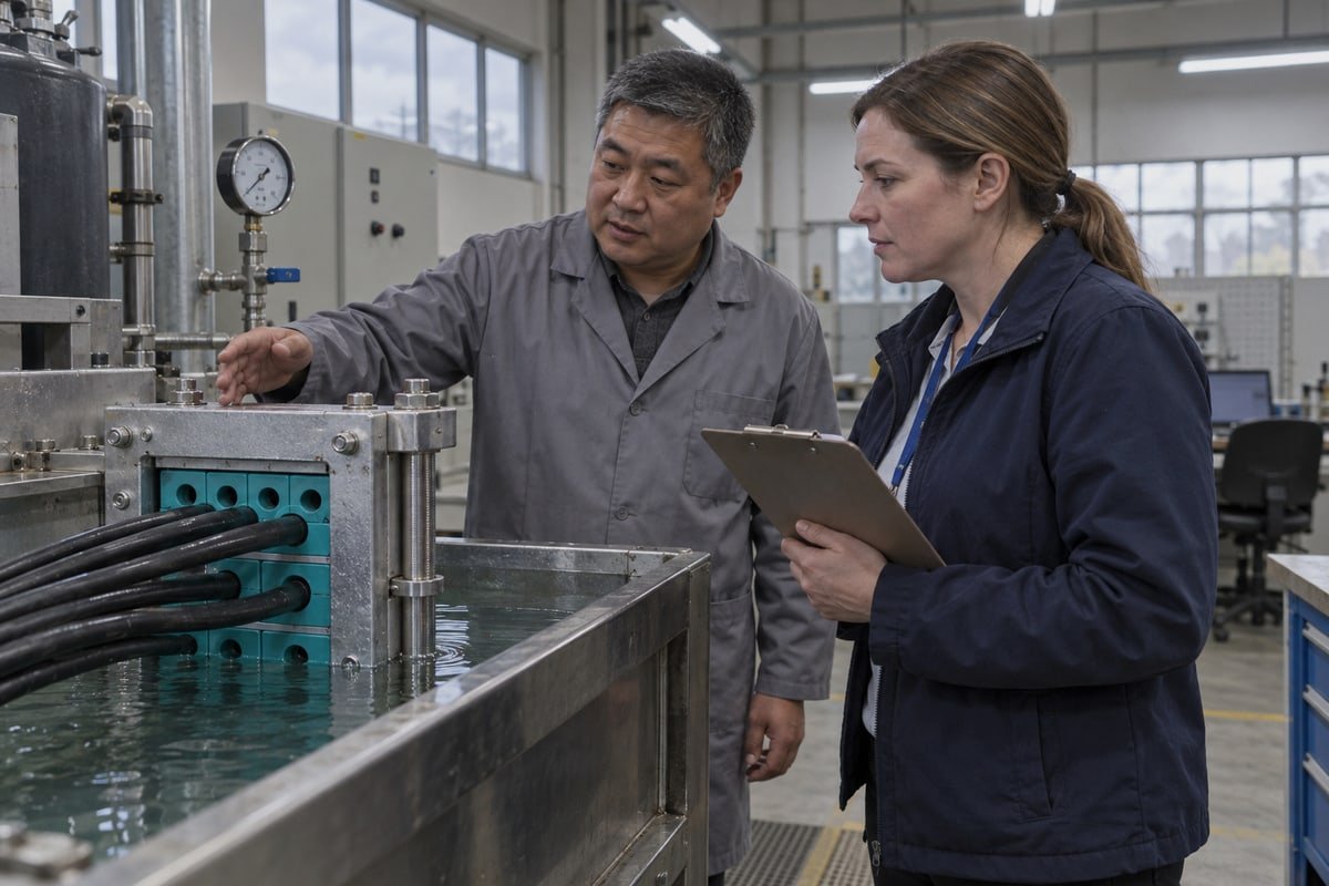Independent verification of fire rating and IP68 test reports from factory laboratories (ID#4)