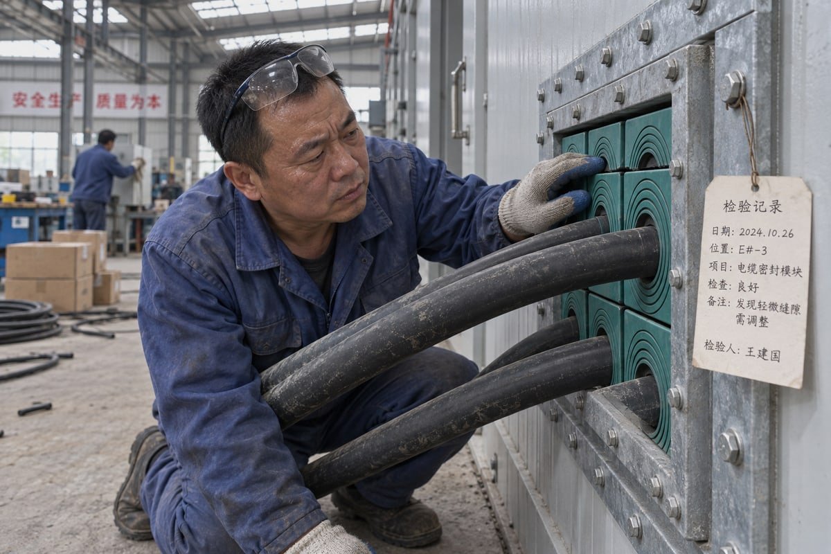 How to Choose a Fire- and Waterproof Multi Cable Transit for Fire-Rated E-Houses?