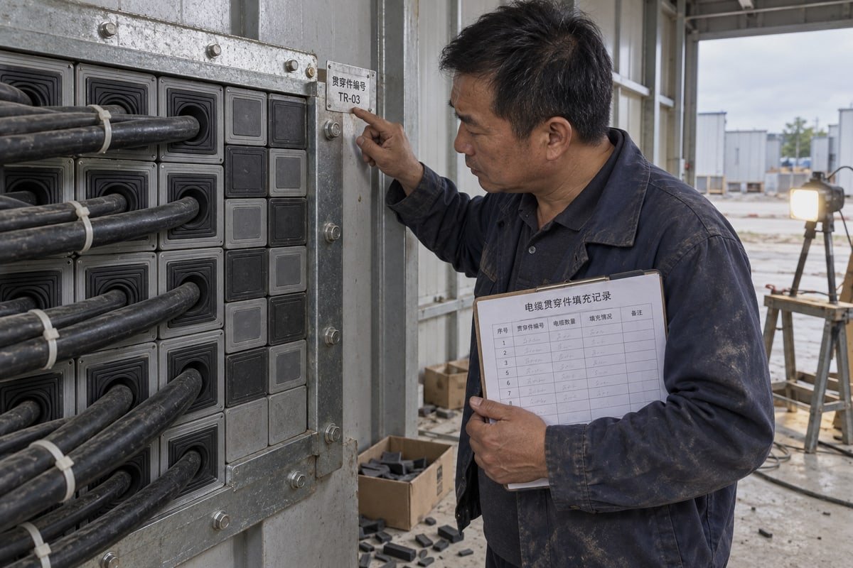 How to Organize the MCT Sealing Module Filler Record Sheet for E-House Handover?