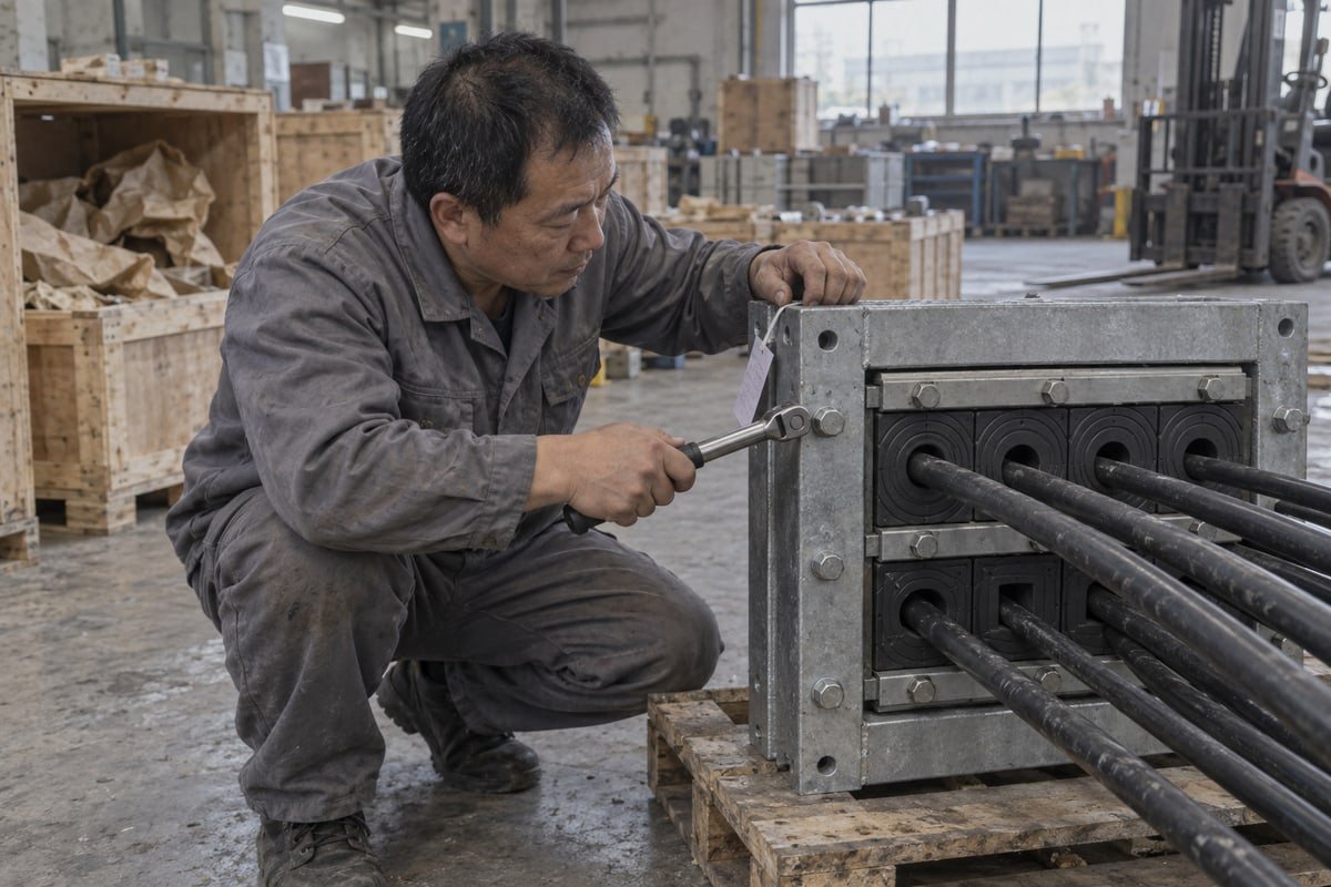 Should Multi Cable Transit Sealing Modules Be Re-Tightened After Transport Vibration?