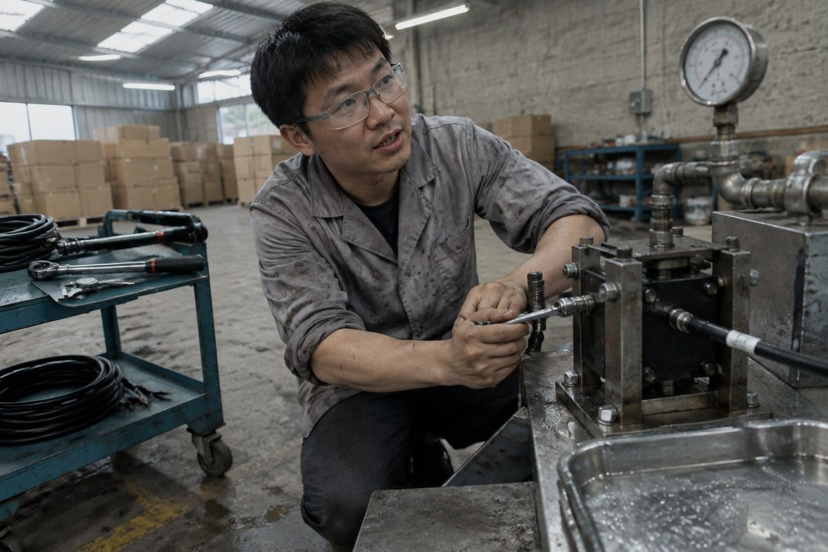 Testing method to identify whether sealing failure comes from MCT module or installation (ID#2)
