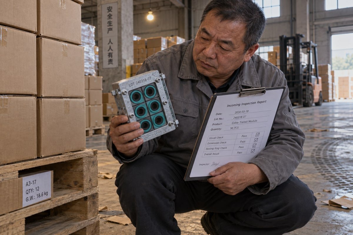 Verifying supplier fire rating and seismic documentation for drop-in replacement modules (ID#3)