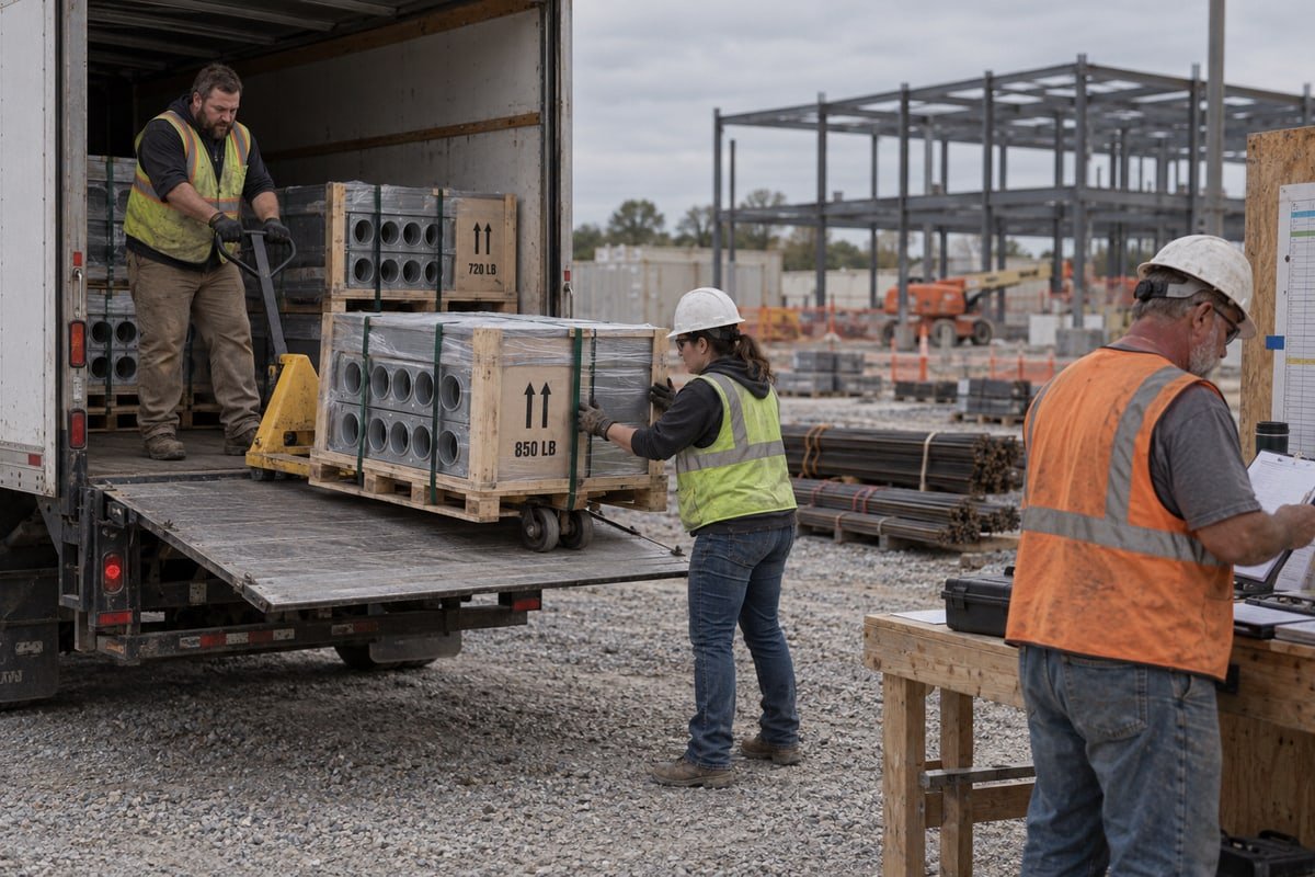 Packing TSR and TSC modules together in one shipment without causing installation delays (ID#4)