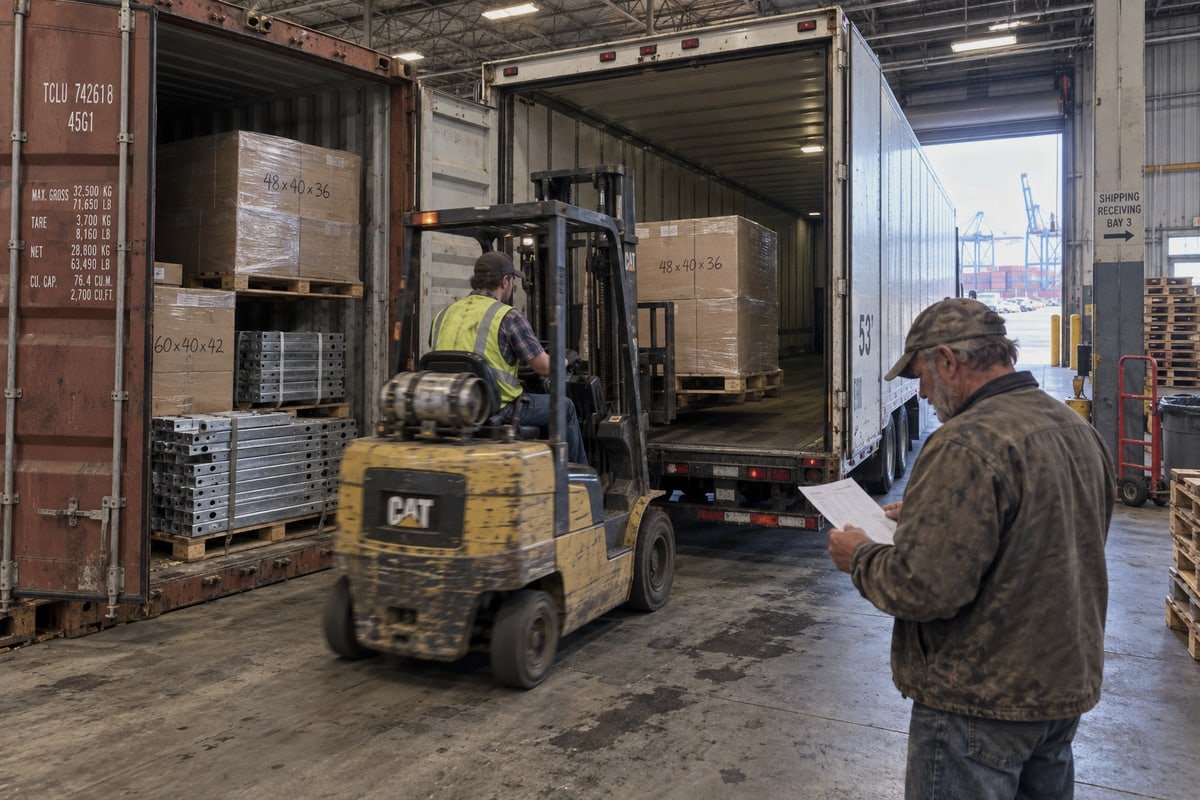 Mixed Shipping Strategy Bifurcated inventory strategy splitting SKUs between sea-rail and All-Water shipping methods (ID#4)