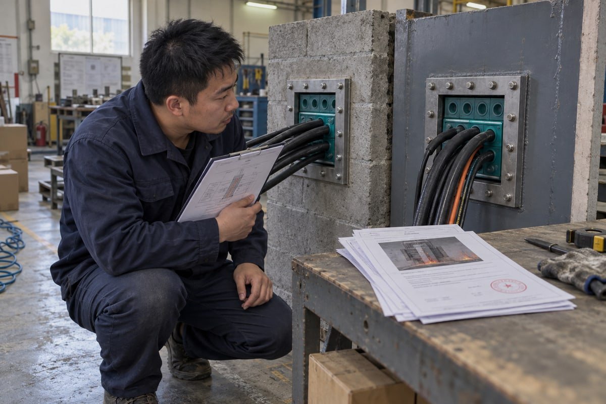 MCT Certification Requirements Certification documents comparison for data center MCT systems versus offshore fire and pressure test reports (ID#2)