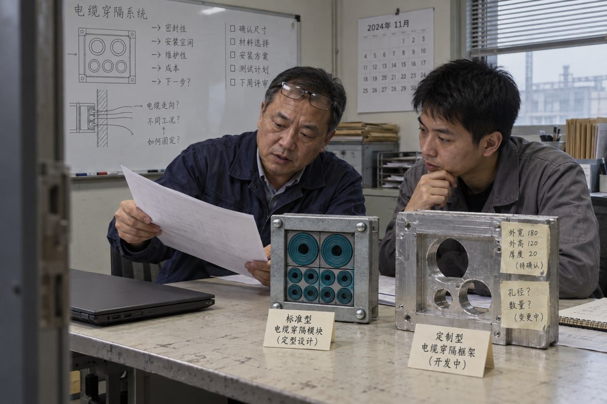 Dimensional Compatibility Validation Securing drop-in dimensional compatibility and validation samples for cable transit procurement (ID#4)
